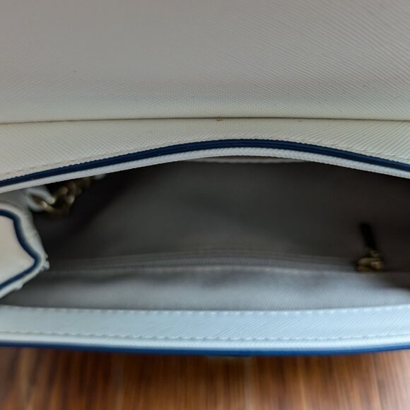 Samantha Vega - Shoulder, Crossbody, Handle Bag - Navy x white - Good Condition - Picture 14 of 16